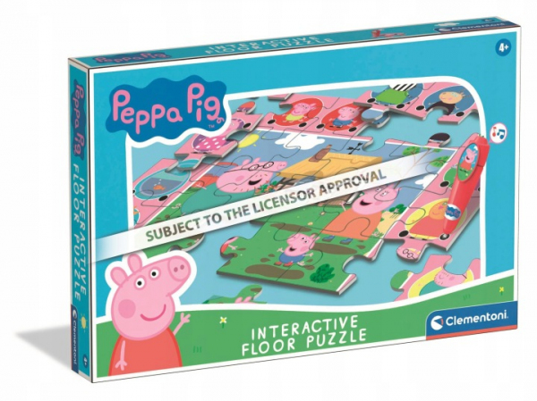 PUZZLE DYWAN PEPPA PIG