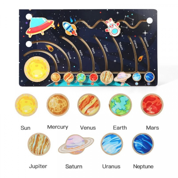 DREWNIANY UKŁAD SŁONECZNY