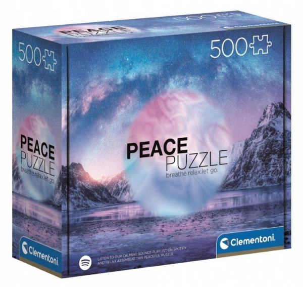 PZL 500 EL HQC PEACE PUZZLE - LIGHT BLUE