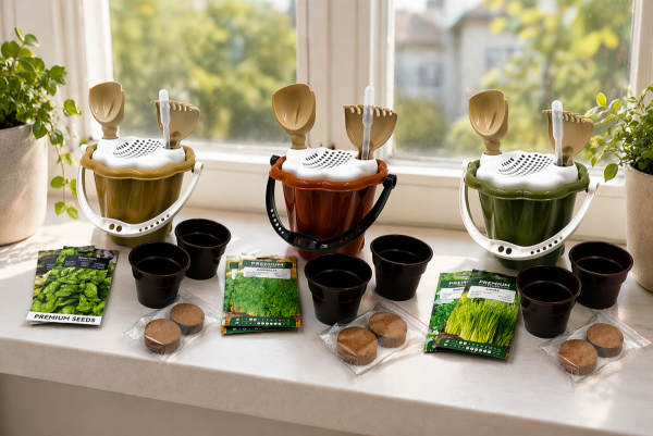 ZESTAW OGRODNICZY - RZEŻUCHA, KOPEREK