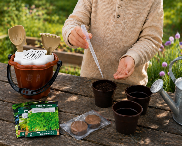 ZESTAW OGRODNICZY - SZCZYPIOR, PIETRUSZKA