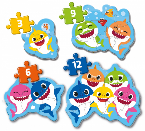 Moje pierwsze puzzle Baby shark Moje pierwsze puzzle Baby shark