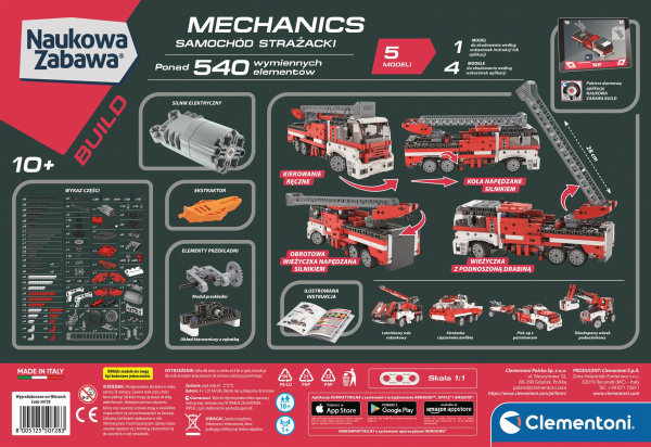 Laboratorium mechaniki - Samochód strażacki Laboratorium mechaniki - Samochód strażacki