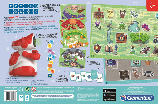 Super Doc mówiący robot edukacyjny Super Doc mówiący robot edukacyjny