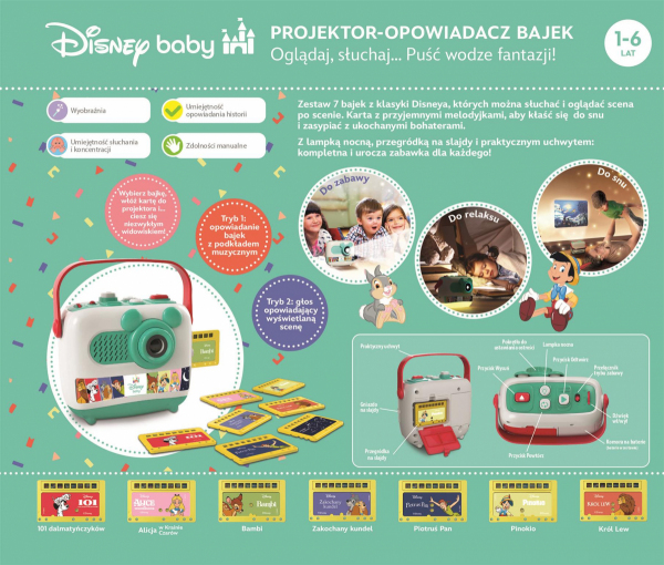 Projektor-opowiadacz bajek Projektor-opowiadacz bajek