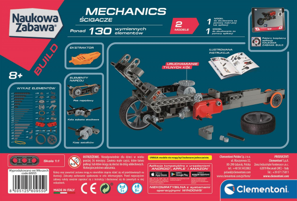 Laboratorium mechaniki - Ścigacze Laboratorium mechaniki - Ścigacze